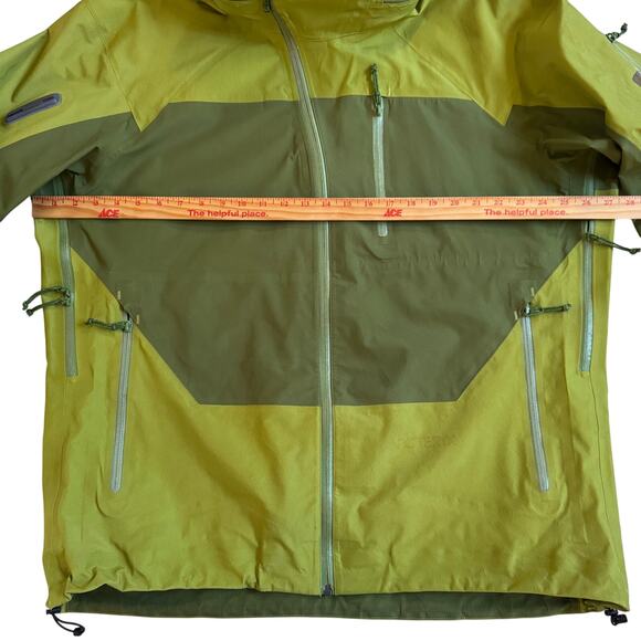 Vintage Arc'teryx Sidewinder Men's Size XL Sv Goretex XCR Jacket Green Recco - Picture 8 of 16